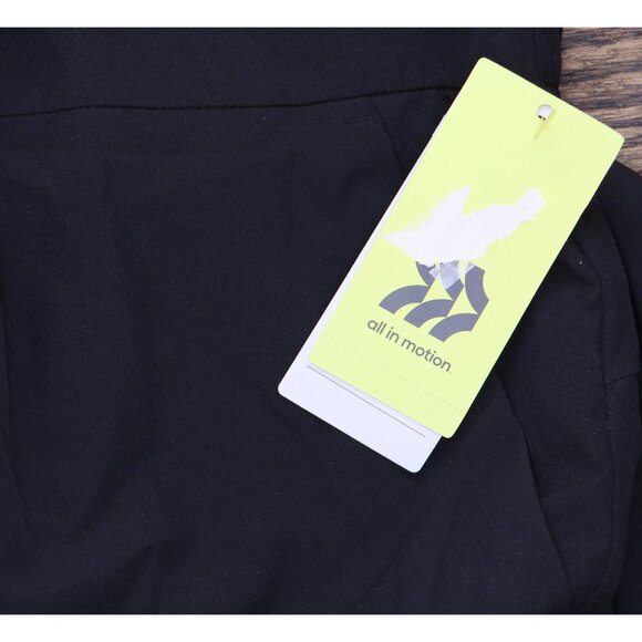 NWT All In Motion Womens High-Rise Winter Woven Lined Joggers 91754551 Black XS - Picture 9 of 11
